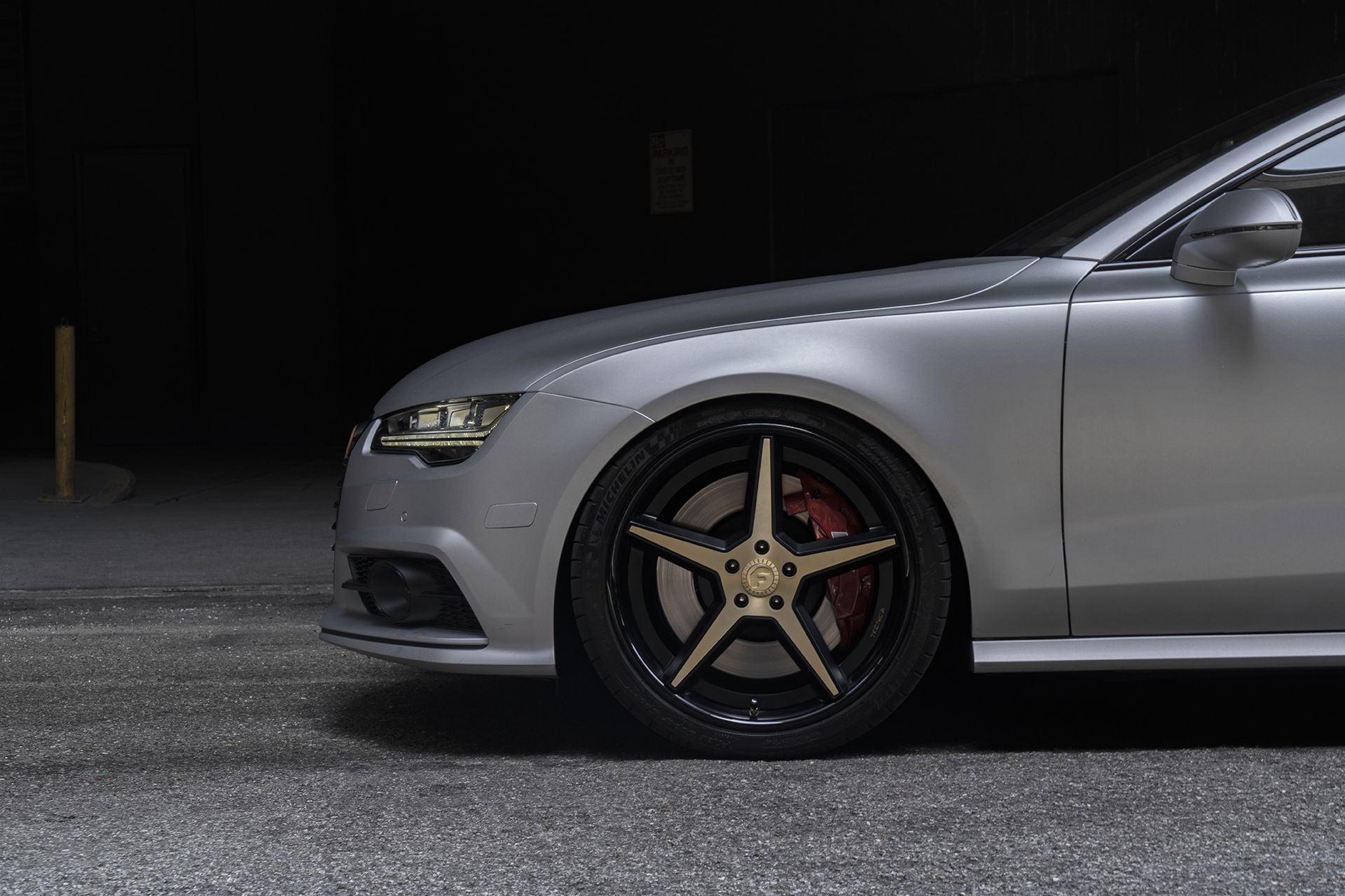 audi-s7-tuning-forgiato-8 Audi S7 With Satin Finish And Custom Rims Is Both Sporty And Elegant