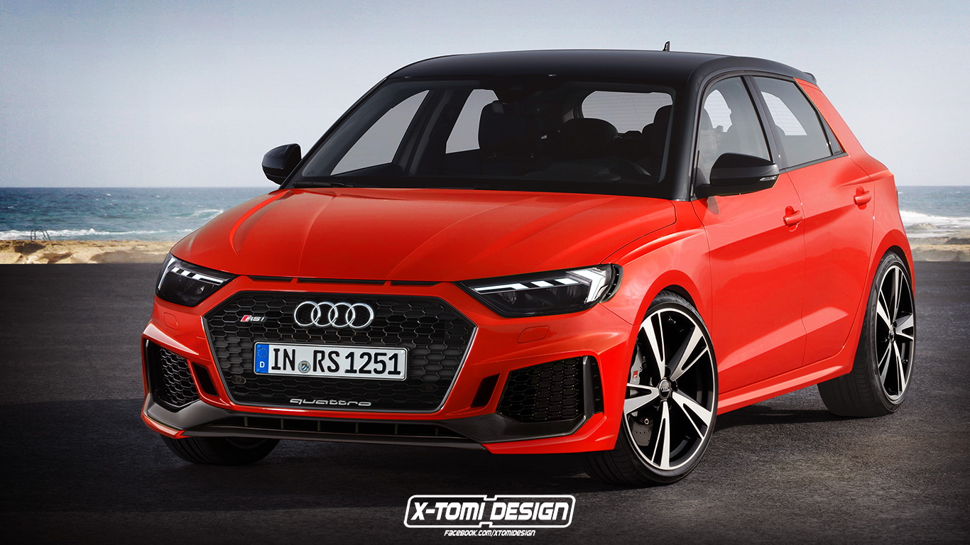audi-a1-multiple-versions-renderings-2 2019 Audi A1 Imagined As An Ultra-Hatch, An Avant And An Allroad