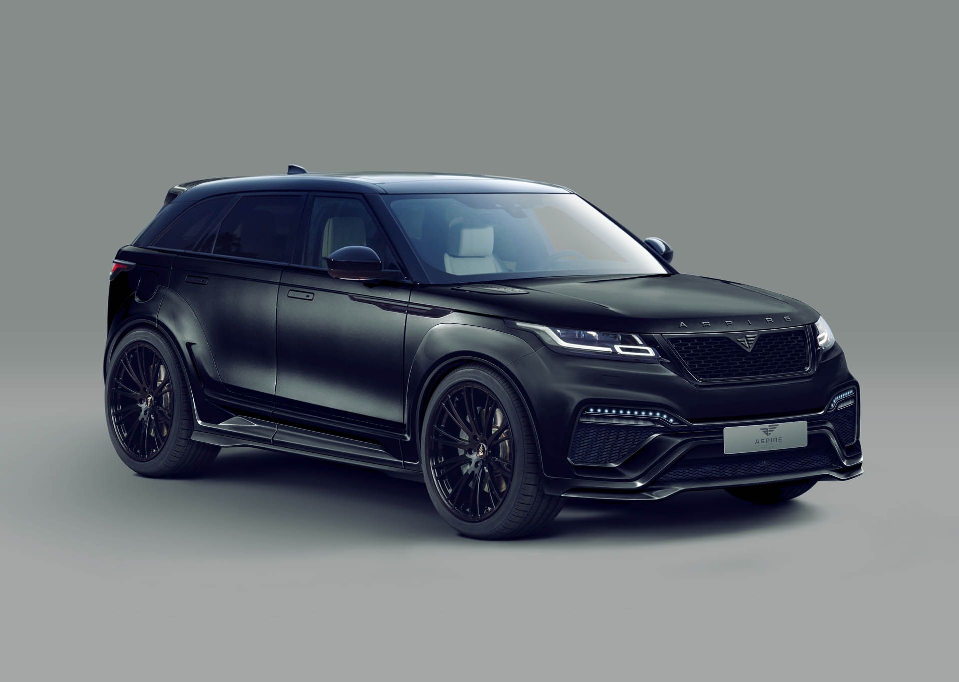 Aspire-Velar-2018-Front-Black copy Aspire Design Gives The Range Rover Velar A Wider Stance