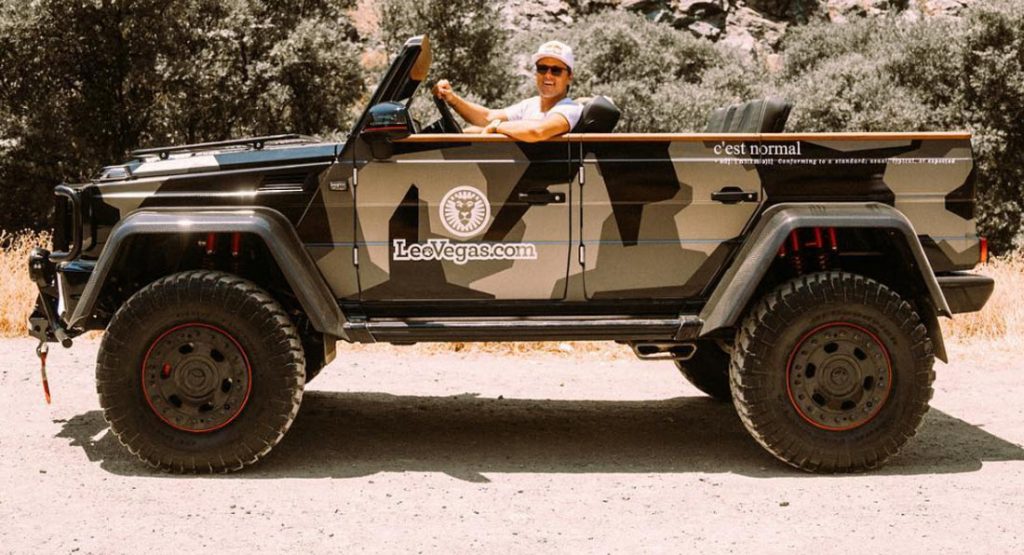  Jon Olsson Unveils Roofless Mercedes G500 4×4²
