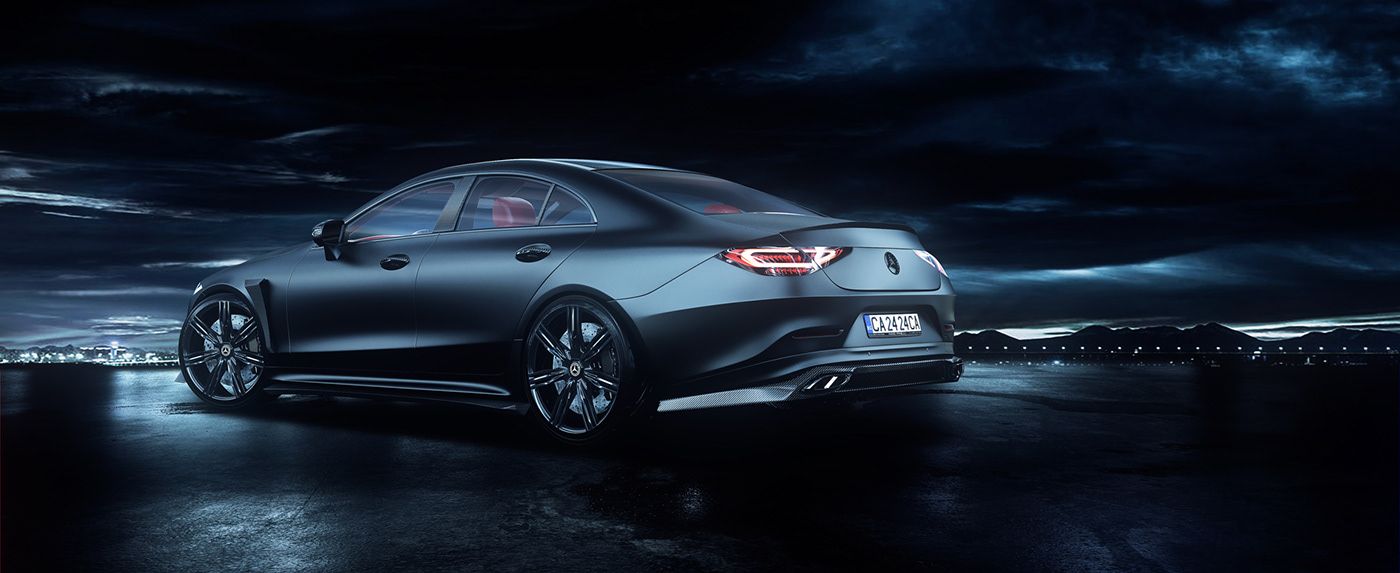 2019-mercedes-benz-cls-virtual-tuning-amg-5 Did Someone Just Order A New Mercedes CLS With A Panamericana Grille?