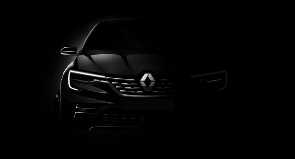  Renault Teases New Crossover Coupe Ahead of Moscow Show Debut