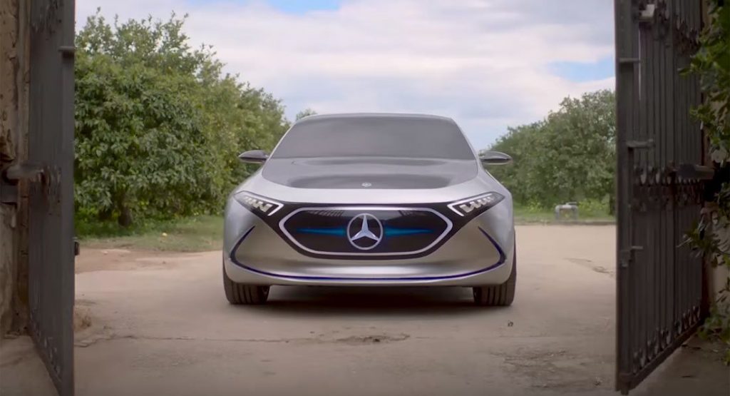 Mercedes-Benz All-Electric EQA Concept Takes A Tour Of Sicily