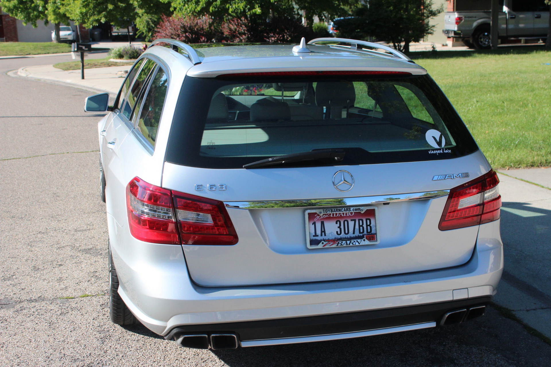 2012-mercedes-e63-wagon-used-bat-auction-6 Fully Loaded 2012 Mercedes E63 AMG Wagon Fails To Convince Bidders