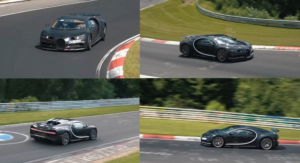  Two Bugatti Chirons Spotted Testing At The Nurburgring – But Why?