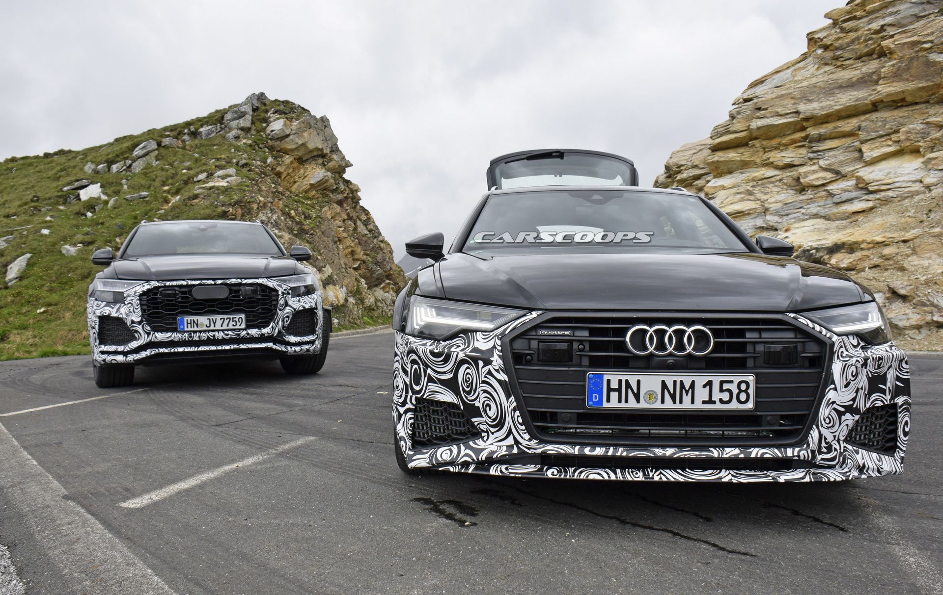 2019-audi-rs6-mule-production-front-15 Did Audi of America’s President Drop Another Hint About The RS6 Avant?