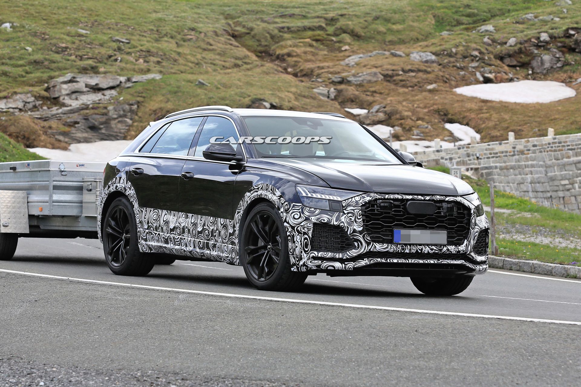 Audi-RS-Q8-19 2020 Audi RS Q8 Shows Up Wearing Its Angry Production Clothes (Updated)