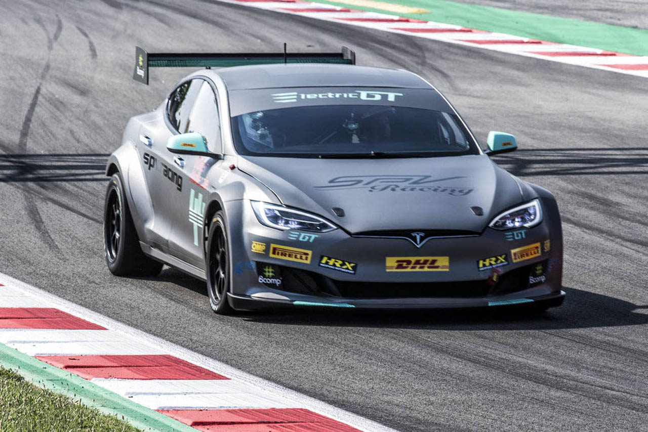 electric-gt-tesla-model-s-P100DL-28 copy Electric Racing Tesla Model S P100DL Unveiled At Catalunya