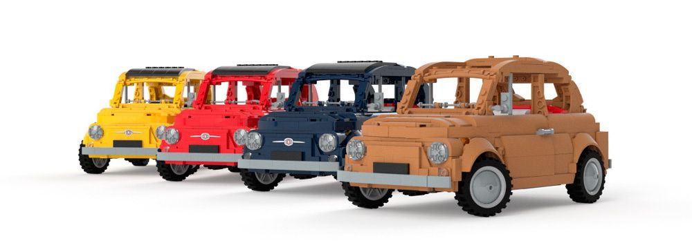 fiat-500-original-lego-5 Classic Fiat 500 Is Just Begging To Be Officially Released By Lego