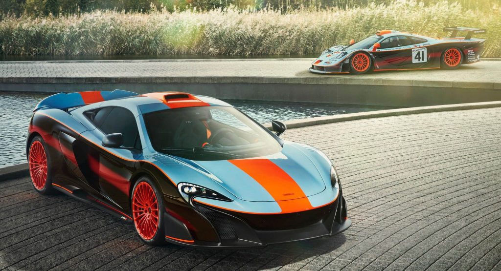  Bespoke McLaren 675LT Commissioned With Gulf Racing F1 GTR ‘Longtail’ Livery