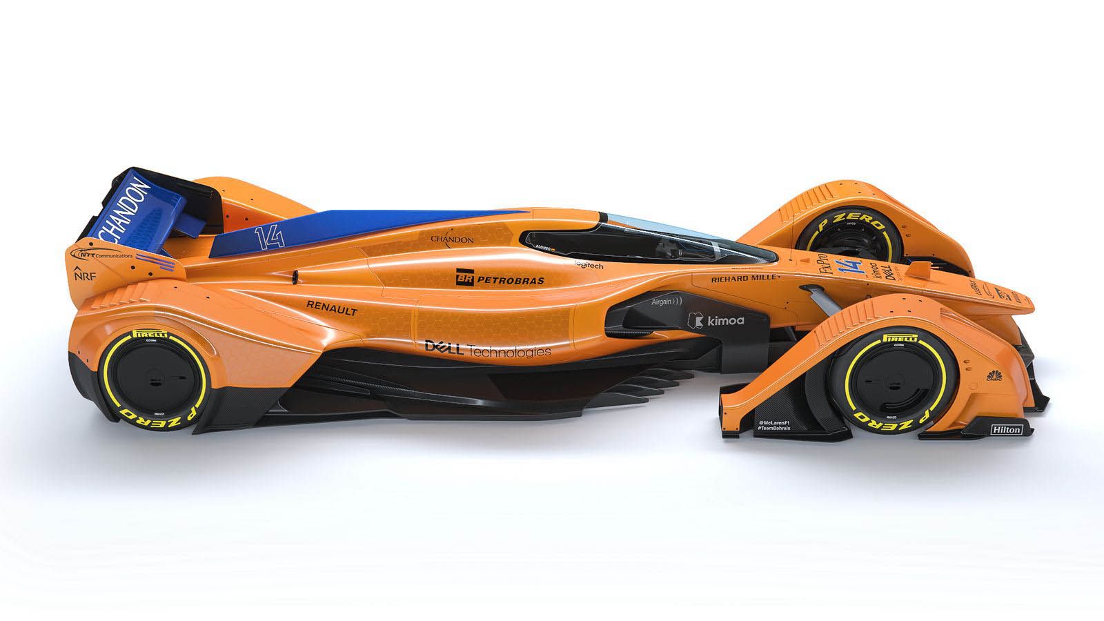 mclaren-x2-4 McLaren X2 Is Woking’s Orange Vision For The Future Of Formula One