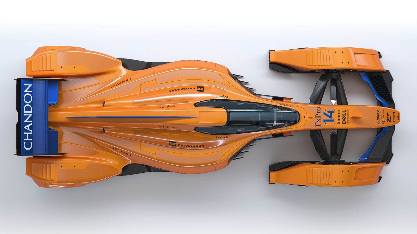 mclaren-x2-5 McLaren X2 Is Woking’s Orange Vision For The Future Of Formula One