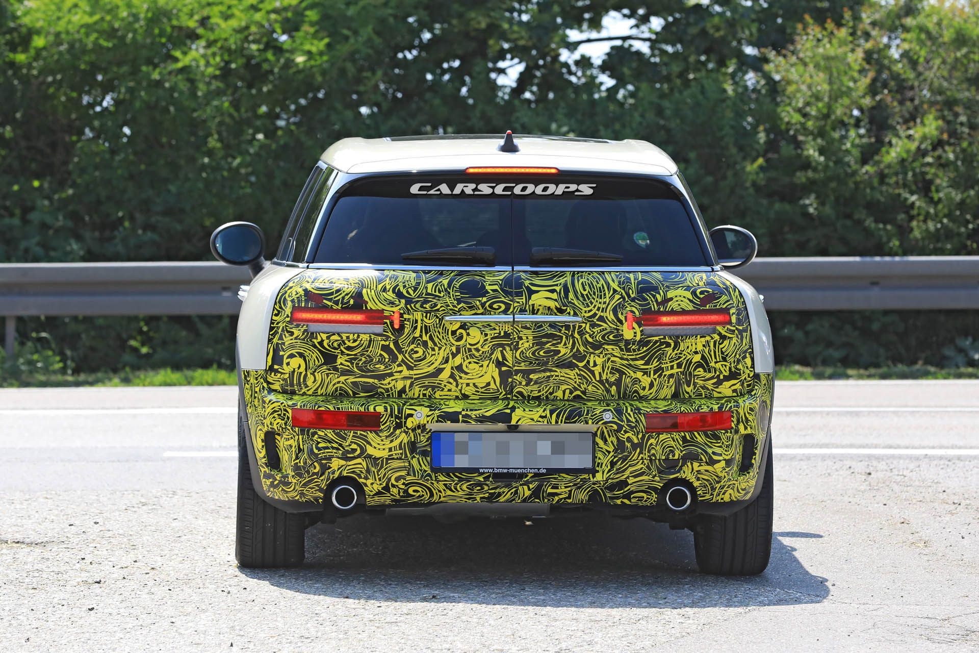 mini-clubman-facelift-12 Mini Clubman Spied Preparing Similar Updates To The Latest Hatch