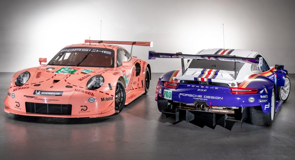  Porsche Decked Out Two 911 RSRs In Thowback Liveries For Le Mans