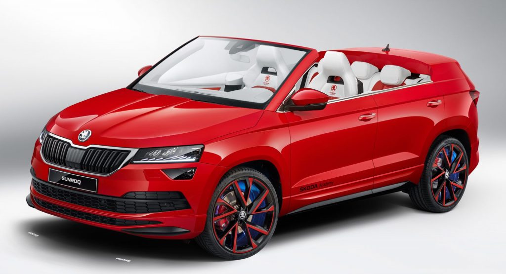  Skoda’s Students Reveal The Sunroq Convertible Crossover Concept