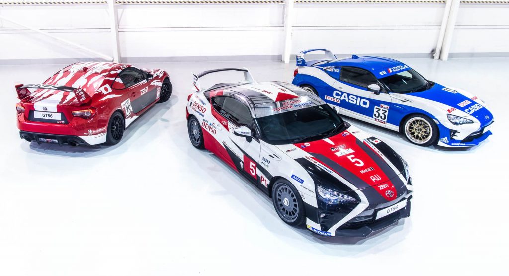 Toyota GT86 Celebrates Le Mans 24 Hours With Trio Of Heritage Liveried Models