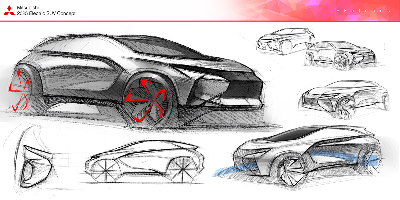 mitsubishi-suv-concept-renderings-5 Next-Gen Mitsubishi Mirage To Morph Into A Nissan Juke-Based Crossover