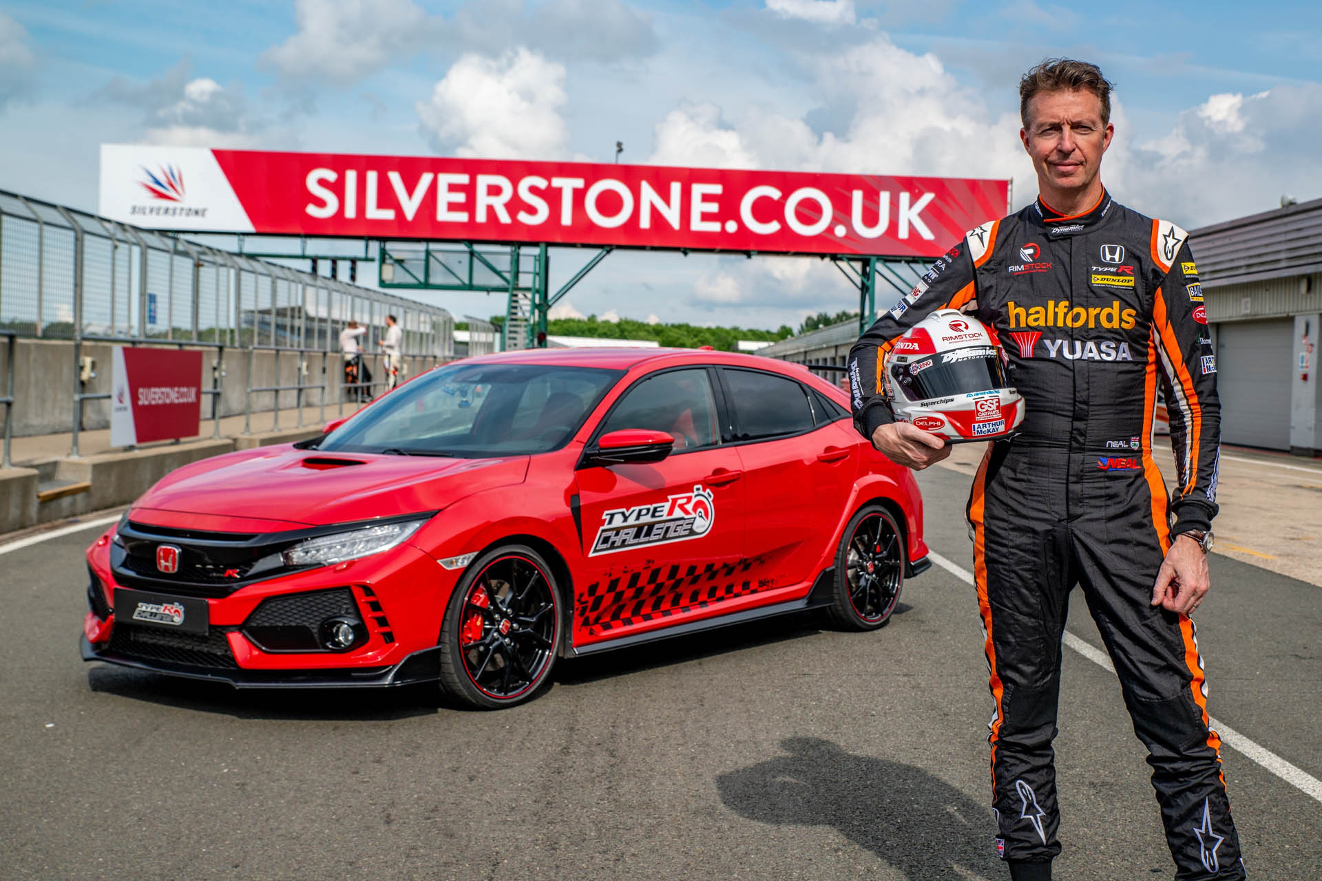 Three in three for Type R: British Touring Car champion, Matt Ne Honda Civic Type R Keeps On Pace With Record Lap At Silverstone