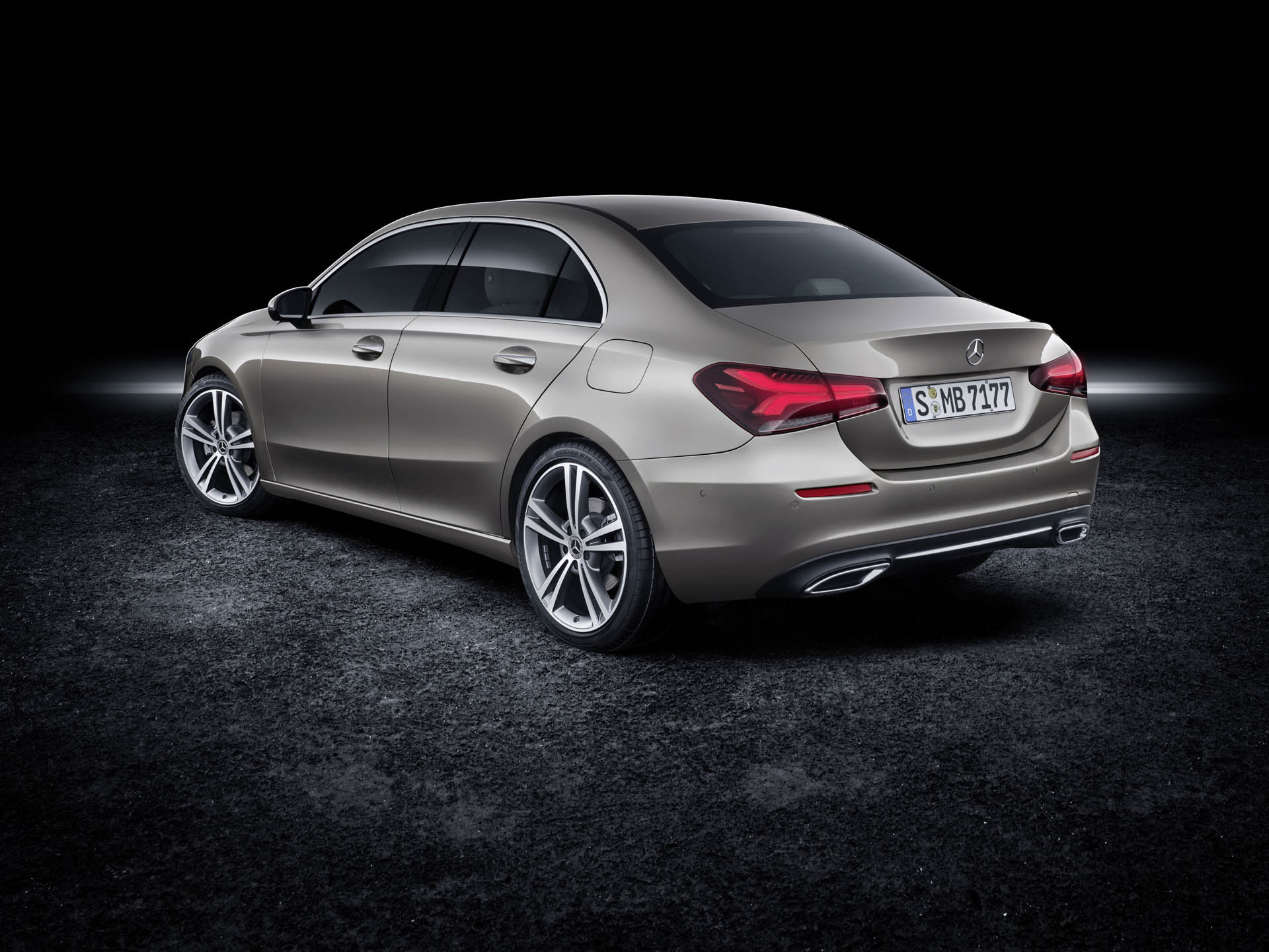 Mercedes-Benz A-Klasse Limousine, V177, 2018 Mercedes Reveals Smaller 2019 A-Class Sedan For The Rest Of Us