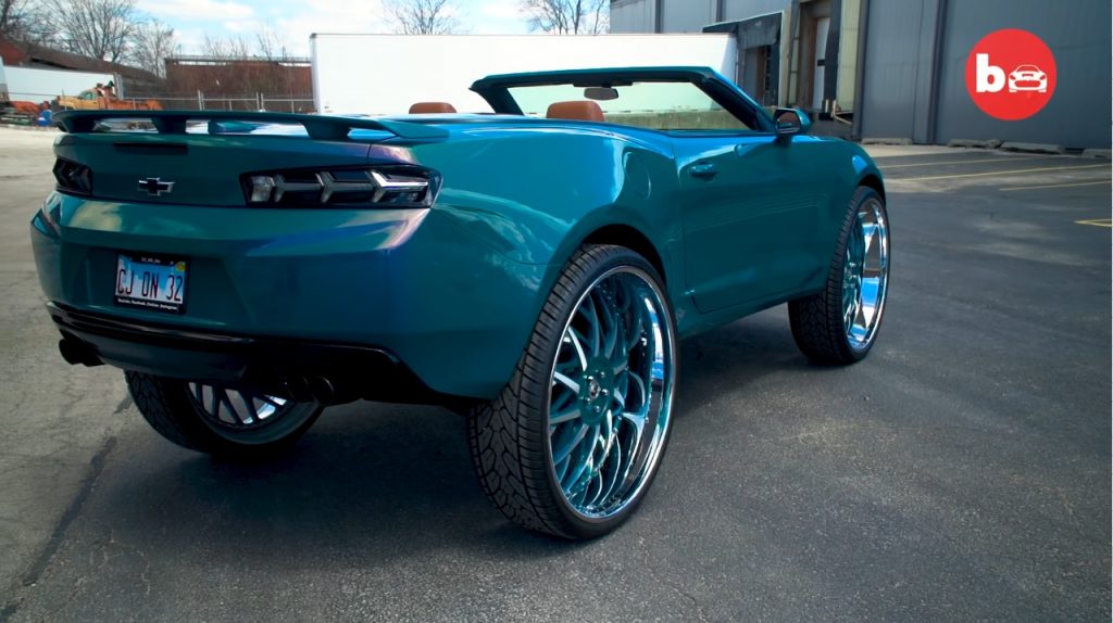 Chevrolet Camaro With 32-Inch Wheels Is Beyond Farcical | Carscoops