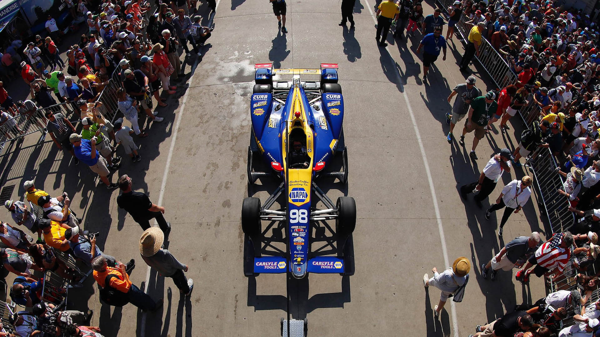 alex-rossi-dallara-honda-dw12-auction-05 100th Indianapolis 500-Winning Car Looking For A New Home