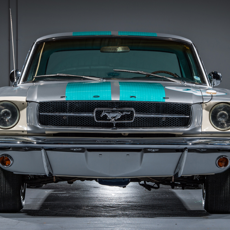 Matt Woods Professional Automotive Photography Old Meets New In Siemens’ Autonomous 1965 Ford Mustang