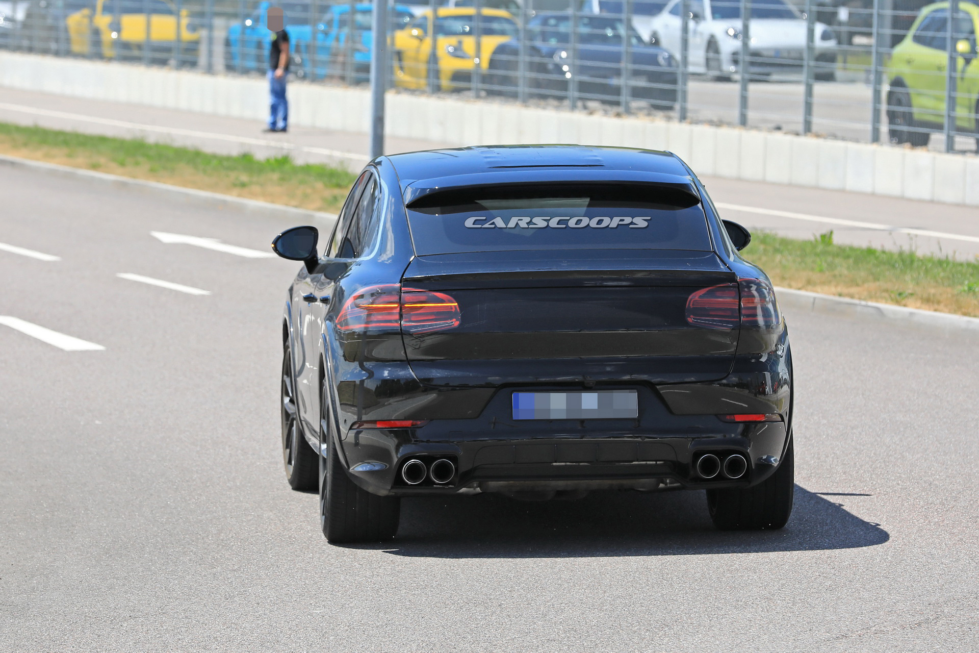 porsche-cayenne-coupe-first-spy-19 2020 Porsche Cayenne Coupe Is Coming For BMW’s X6