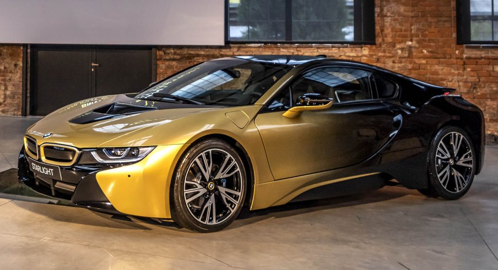  BMW i3 & i8 Starlight Editions Feature Actual 24-Carat Gold Paint