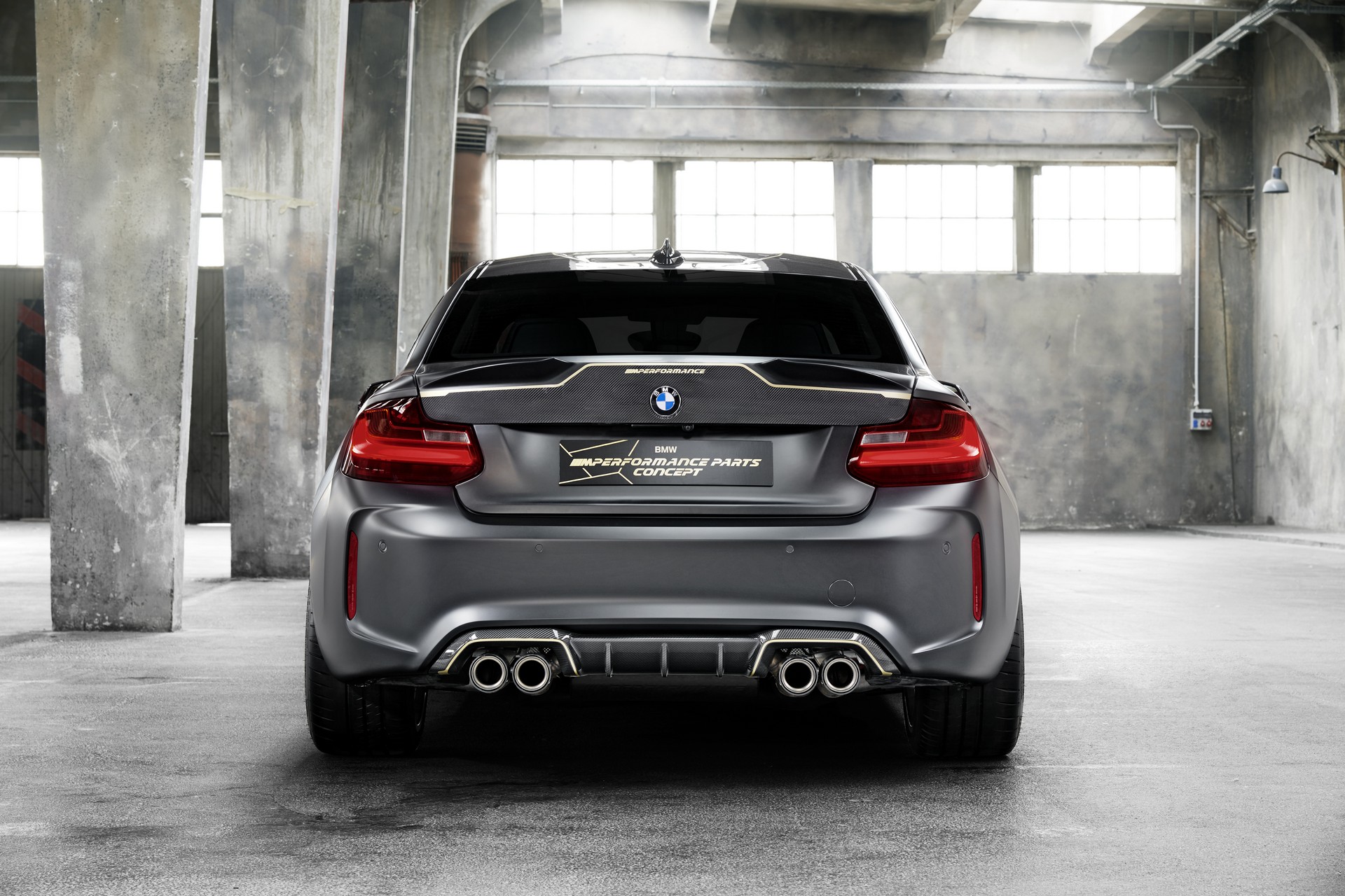 BMW M Performance Parts Concept-4 BMW M Performance Parts Concept Is A Lightweight M2 Designed For Goodwood