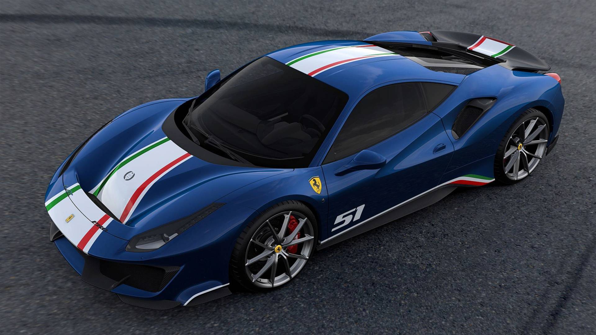 ferrari-488-pista-piloti-ferrari-blu-tour-de-france-2 Ferrari’s 488 Pista Piloti Ferrari Edition Comes In Colors Other Than ‘Resale Red’