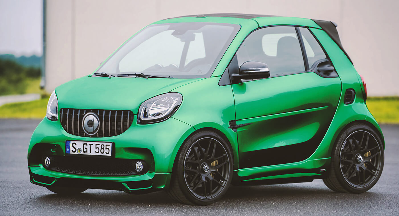 Smart ForTwo With AMG GT R Genes Is The Preposterous Mashup Of The