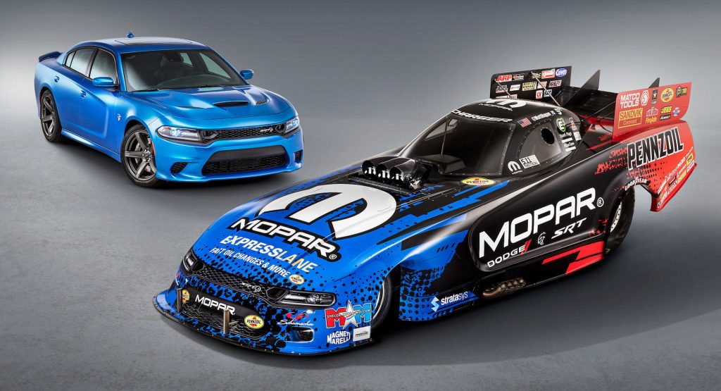 No Kidding: 2019 Mopar Dodge Charger SRT Hellcat Inspires New Mopar Funny Car