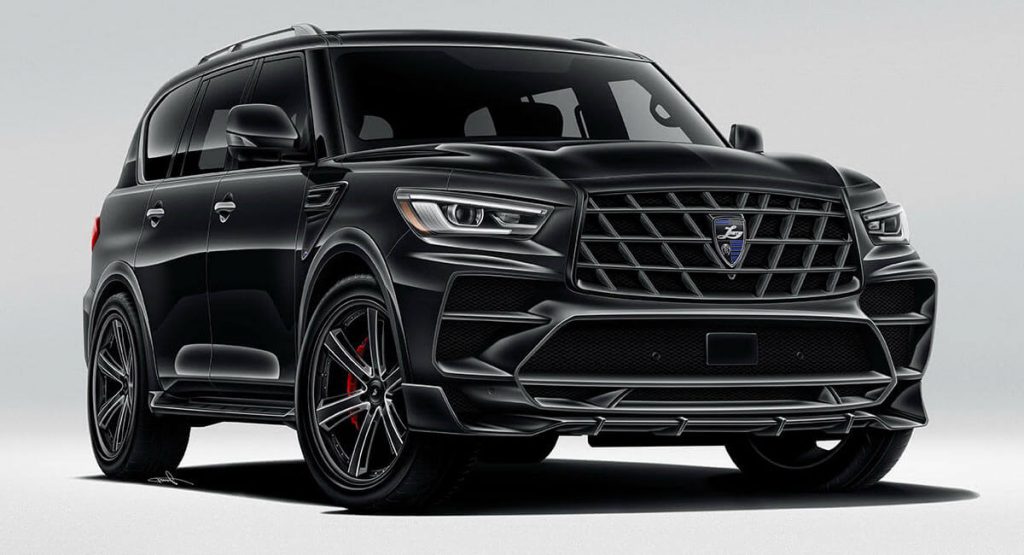 Larte Design Gives Infiniti QX80 An Aggressive Makeover