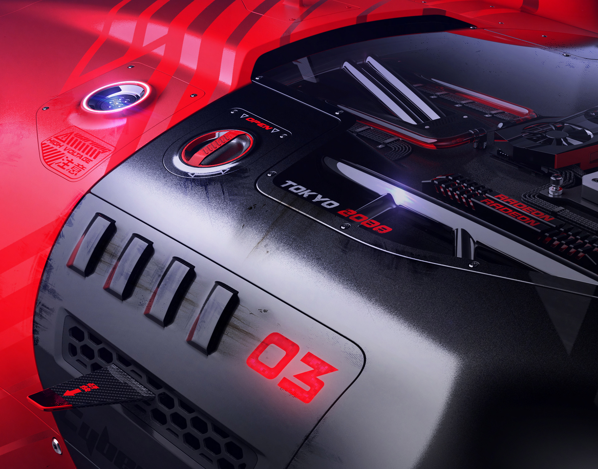 Honda-CyberRace-11 Your Brain Won’t Be Able To Comprehend The 2088 Honda CyberRace Concept