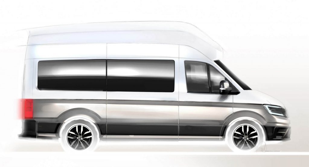 New VW Camper Van Coming This Summer, Complete With Shower, Toilet And Full Bed