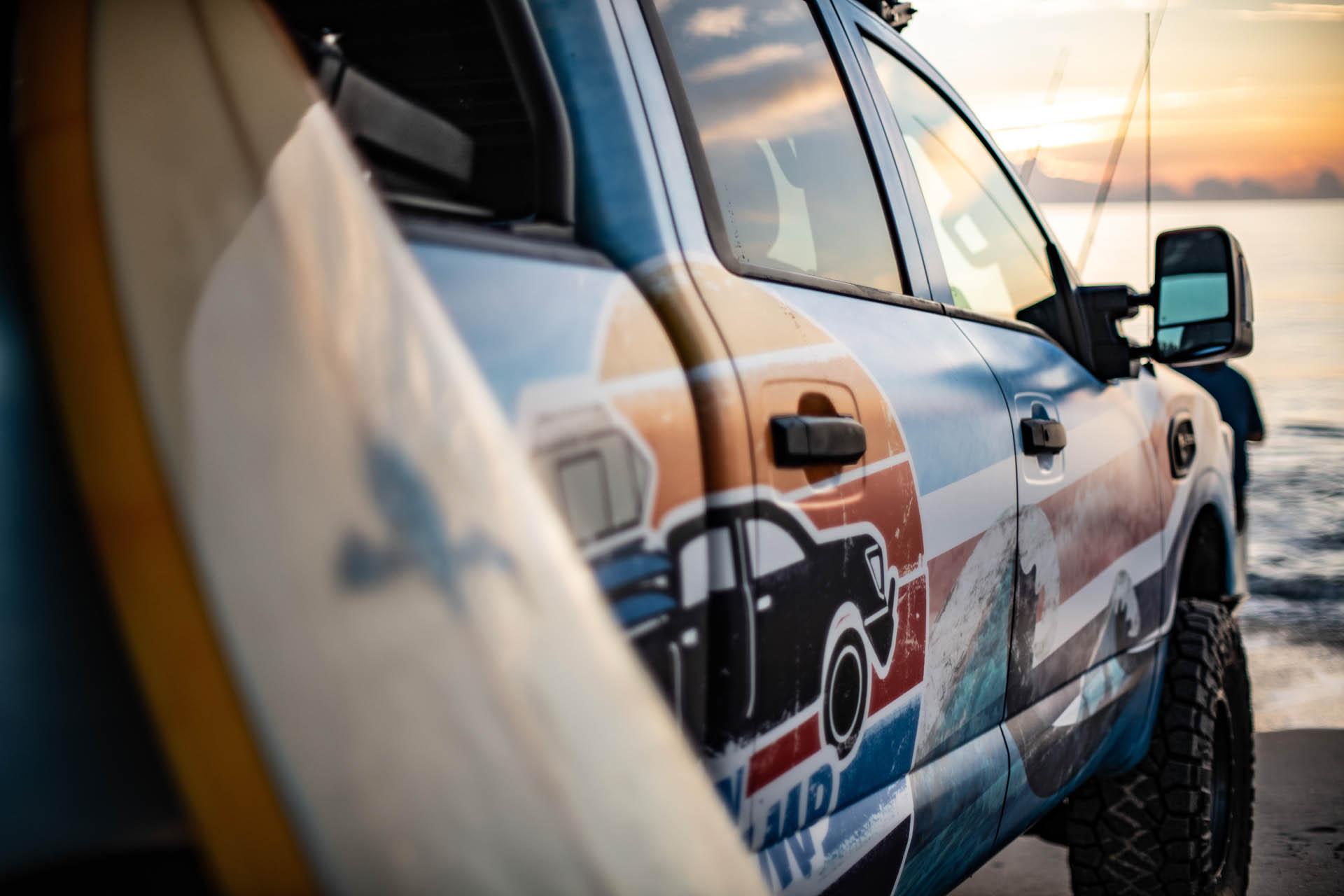 Nissan TITAN XD flexes its beach body as TITAN Surfcamp Nissan Titan Surfcamp Show Truck Heads For The Shore