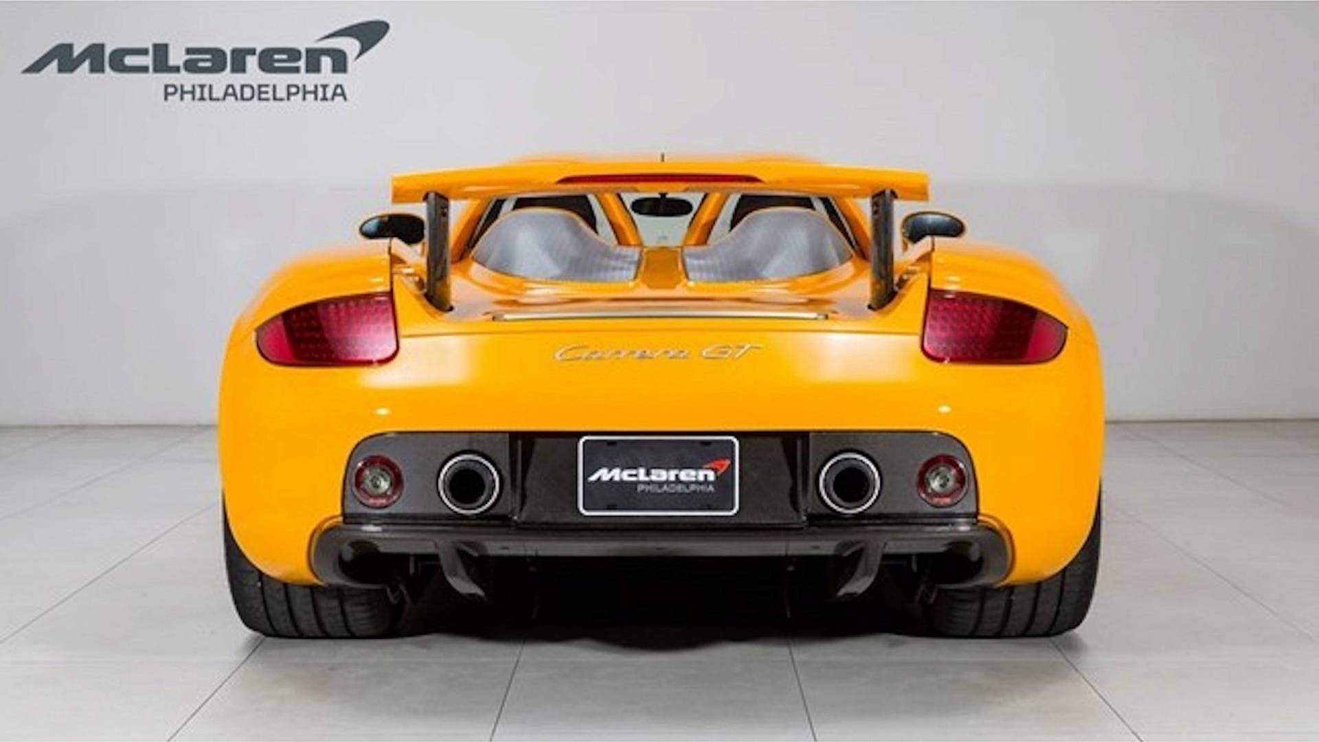 Signal-Yellow-Porsche-Carrera-GT-6 Yellow Porsche Carrera GT Will Have You Running For The Bank