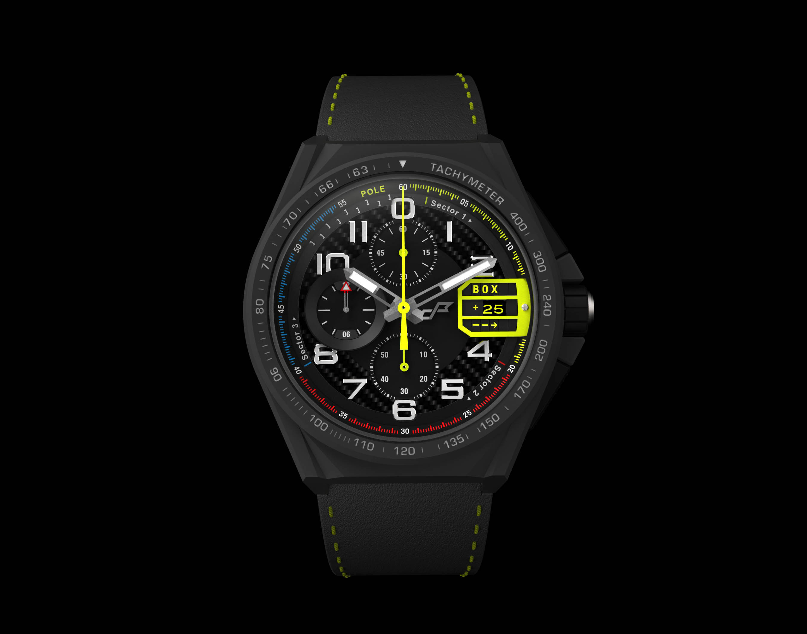 pacemasters-paddock-chronograph-grey_front PaceMasters Paddock Chronograph Puts An F1 Pit Board On Your Wrist