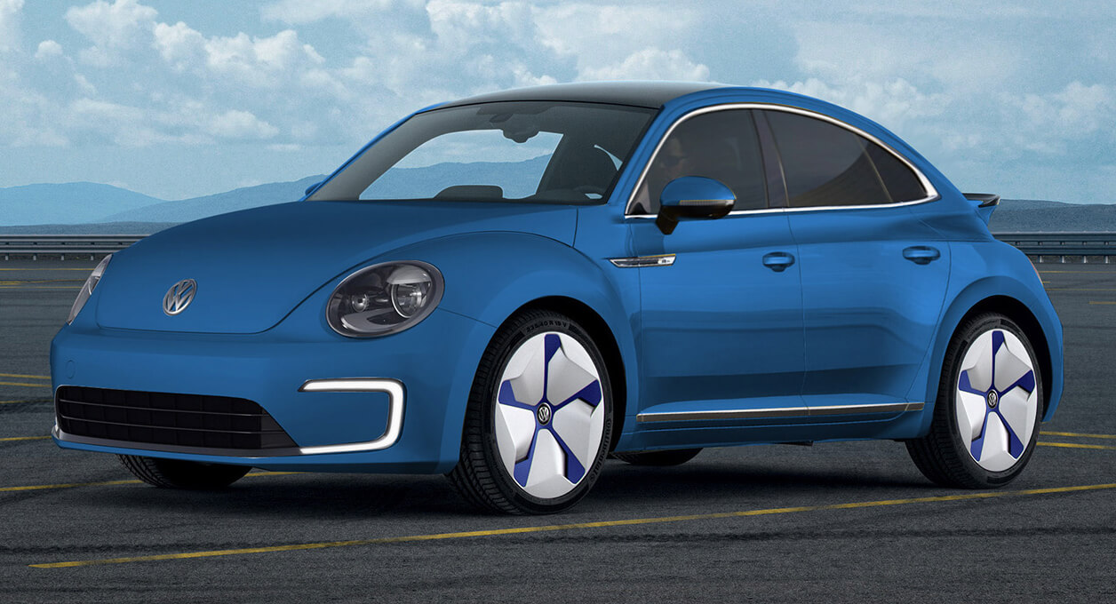Adorno Natalizio Volkswagen New Beetle In Scala 1:64 – Personalizzato, RMZ, Nuovo