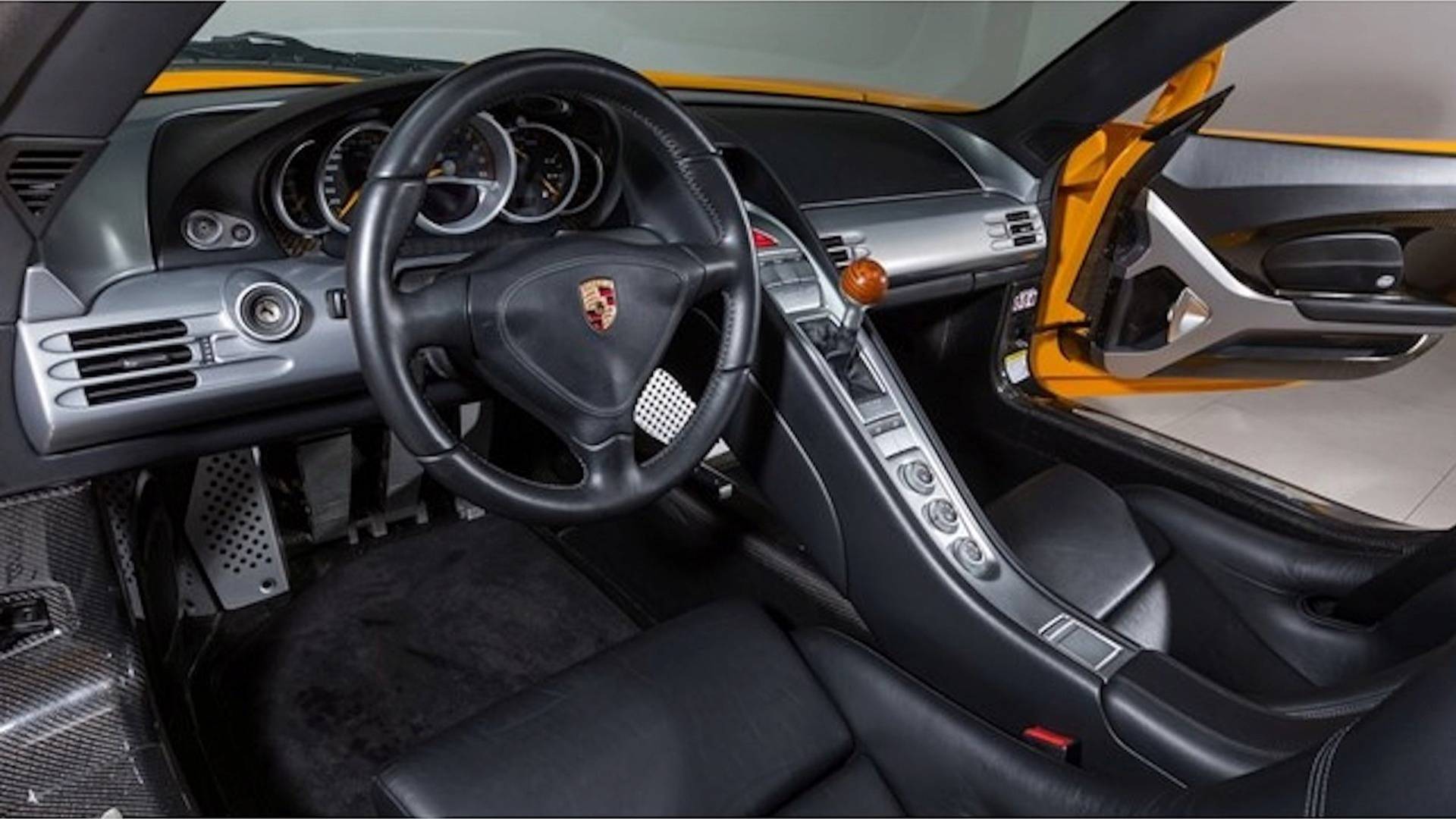 Signal-Yellow-Porsche-Carrera-GT-23 Yellow Porsche Carrera GT Will Have You Running For The Bank