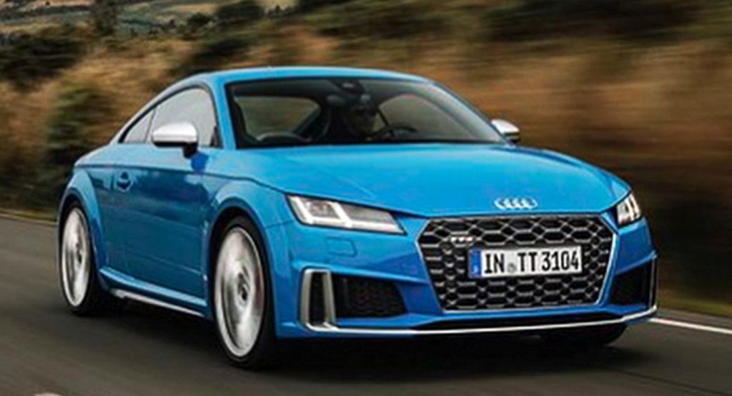 Facelifted 2019 Audi TTS Leaks With RS-Inspired Looks