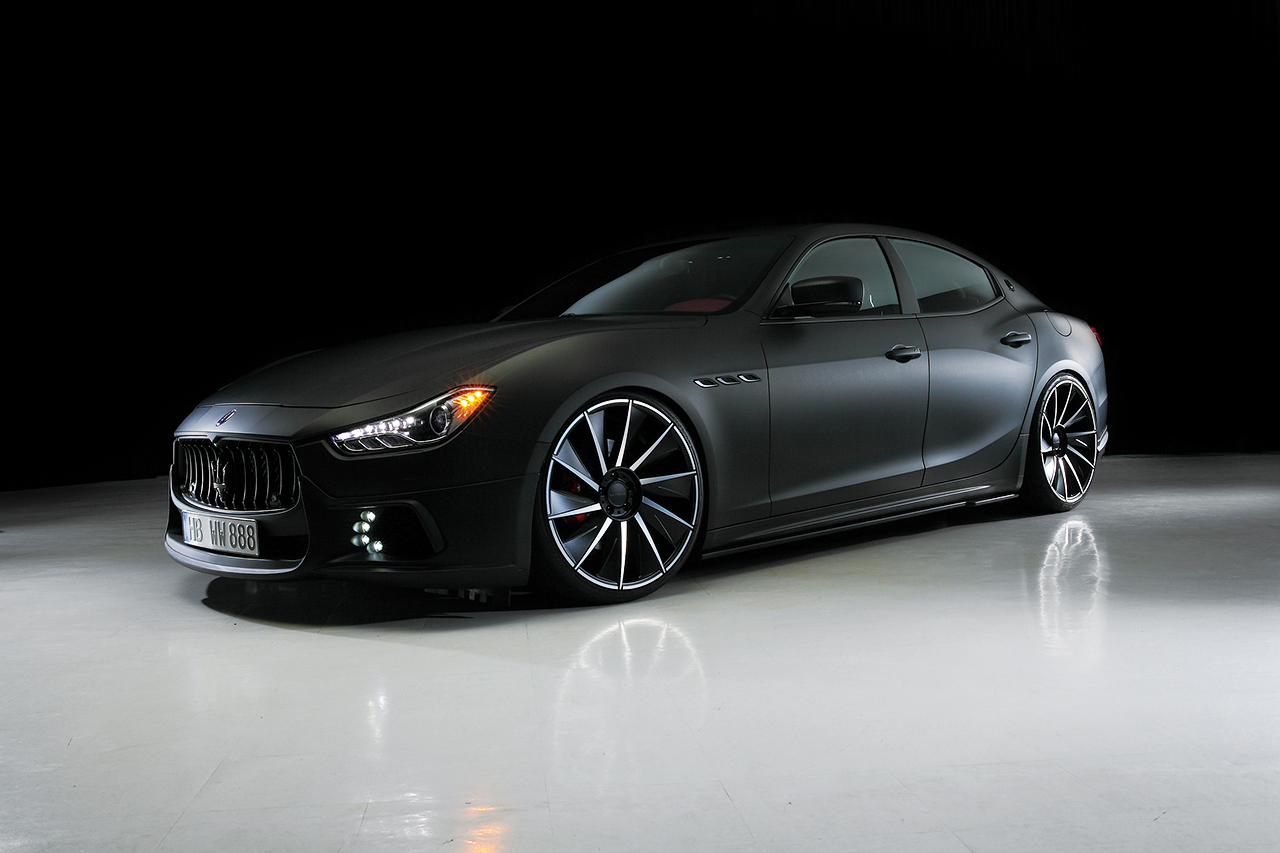 Wald International's Maserati Ghibli Is A Black Bison With