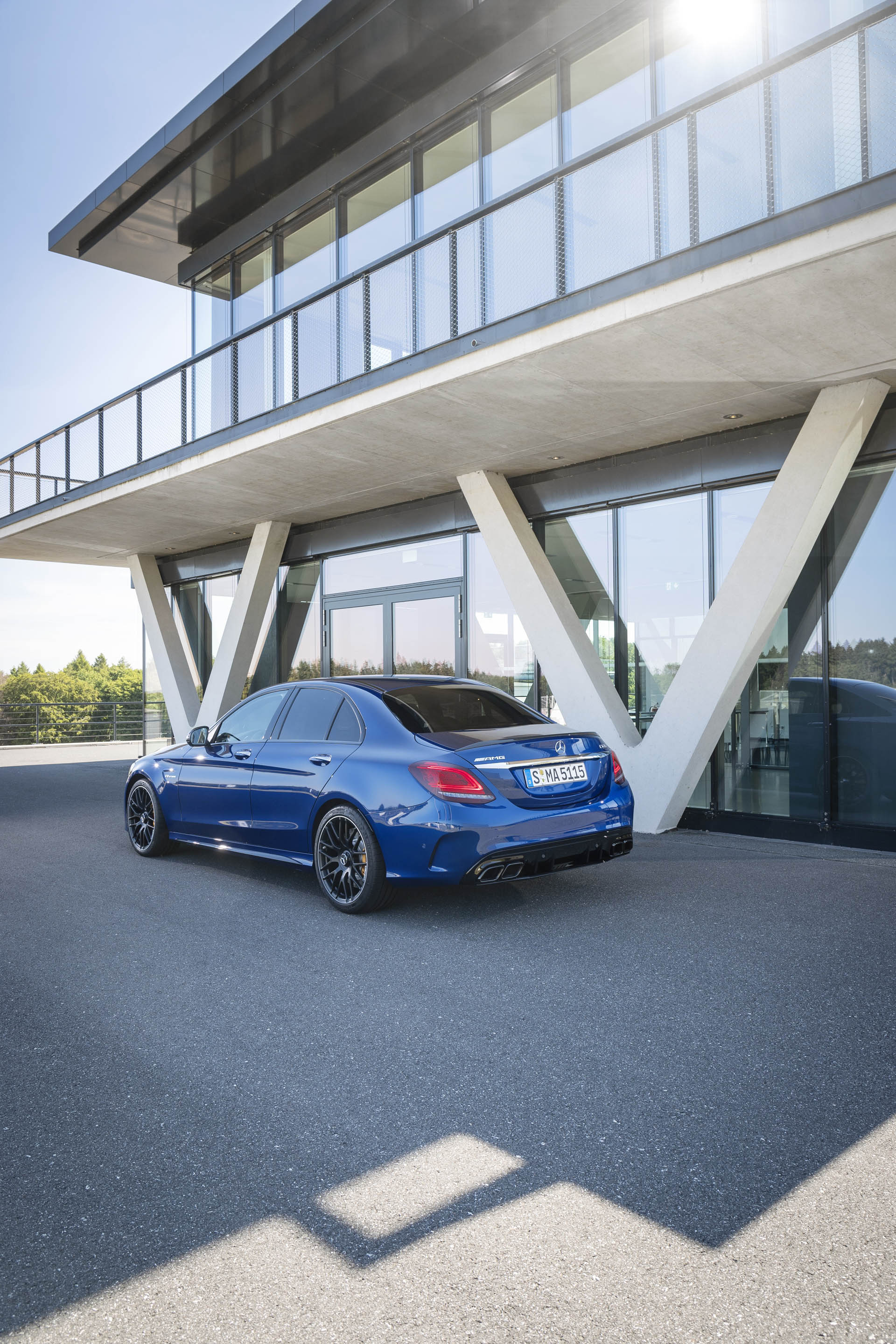 Der neue Mercedes-AMG C 63 / Bilster Berg 2018 Take A Long, Hard Look At The Updated Mercedes-AMG C63