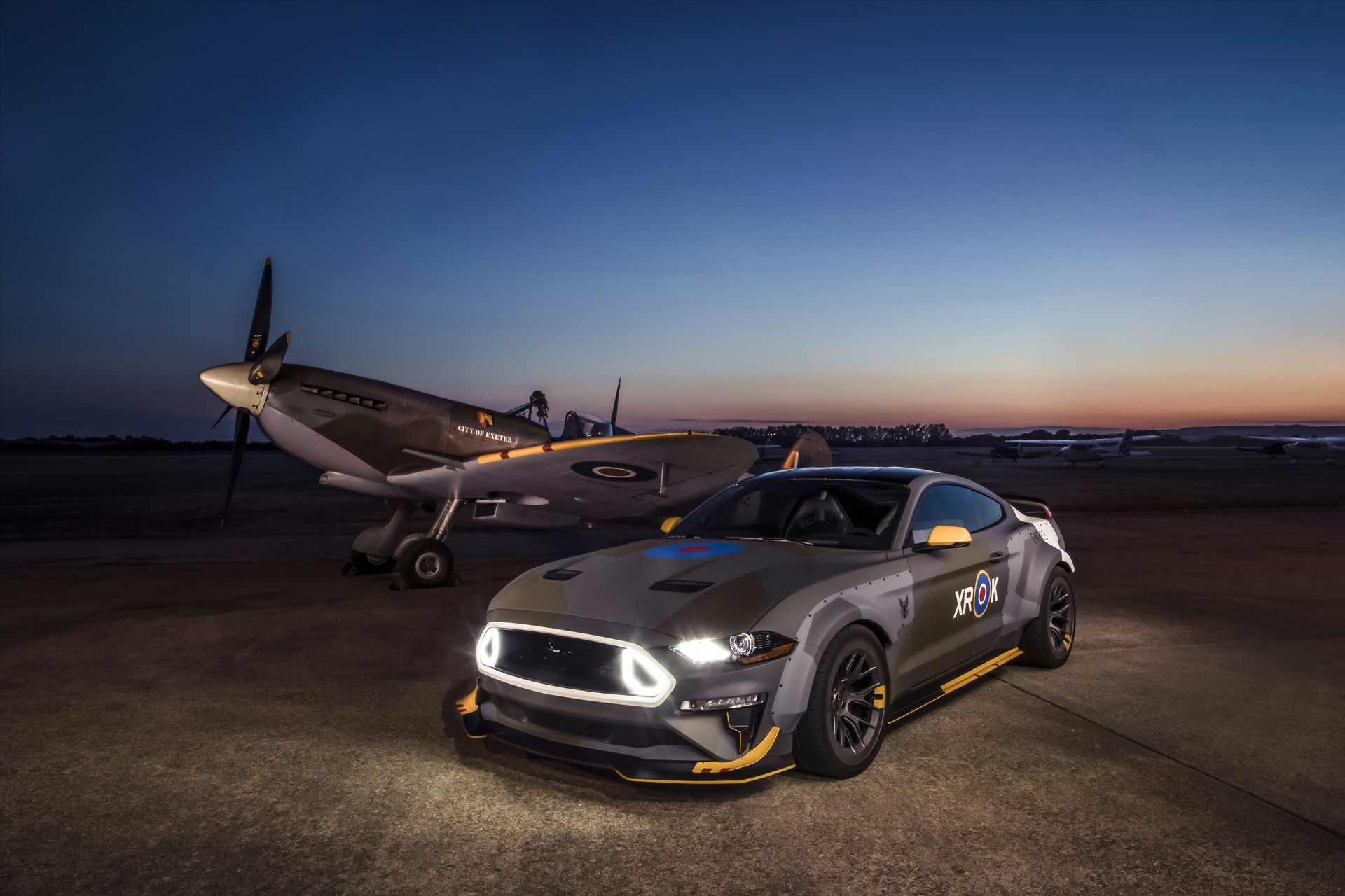 Eagle Squadron Mustang GT-43 700 HP Ford Eagle Squadron Mustang GT Debuts At Goodwood