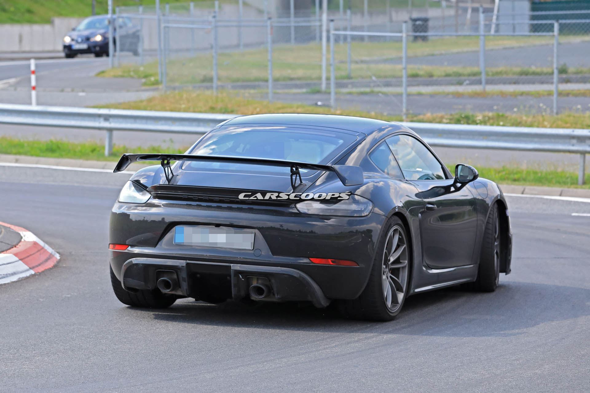 porsche-718-cayman-gt4-wing-scoop-11 2019 Porsche Cayman GT4 Is The Six-Pot 718 That Purists Have Been Waiting For (Updated)