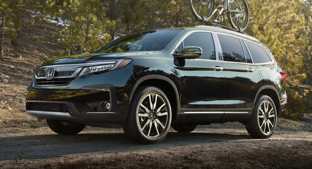2019_Honda_Pilot_00 Facelifted 2019 Honda Pilot Arrives With New Tech And Styling, Priced From $32,445
