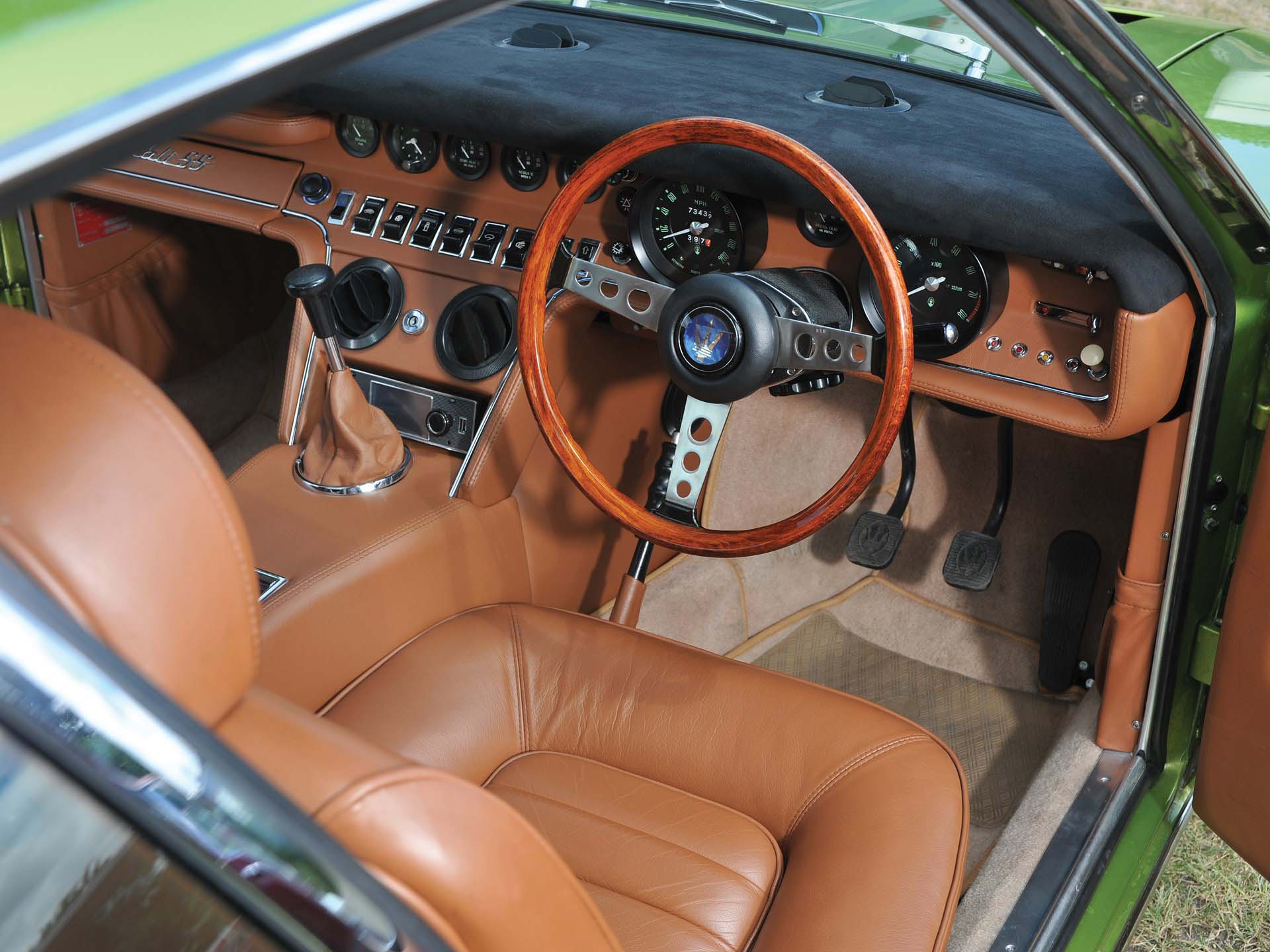 1971 Maserati Ghibli SS Coupe-07 copy This Entire Maserati Collection Is Coming Up For Auction