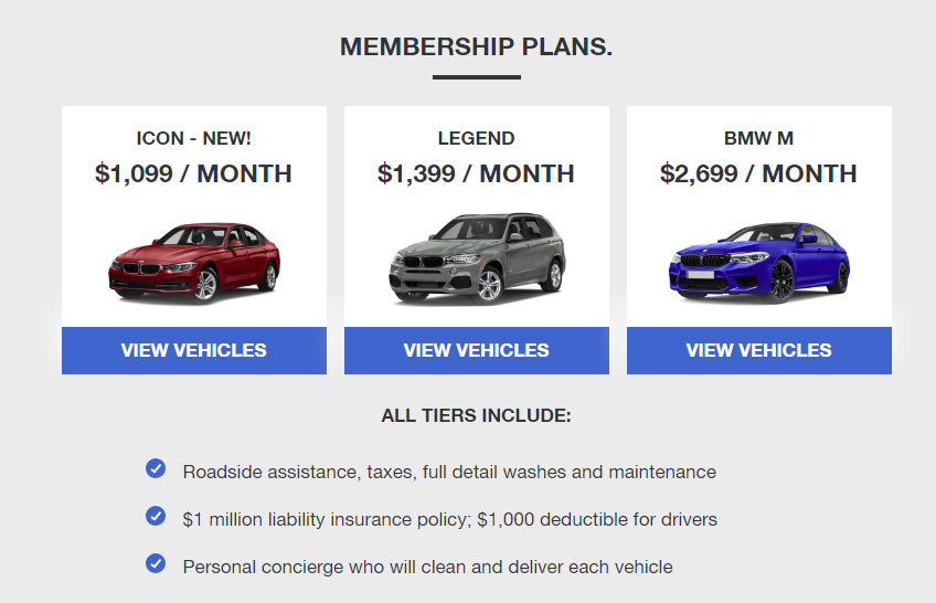 bmw subscription-1 BMW Cuts Subscription Prices To Battle Mercedes, Now Starts At $1,099 Per Month