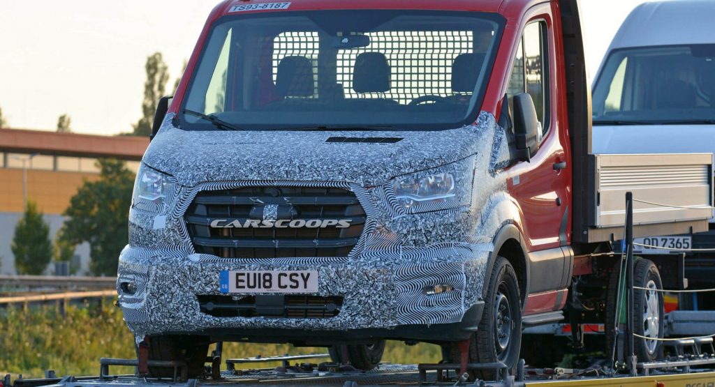  Ford Transit Facelifted Spied, Could Be Offered With All-Wheel Drive