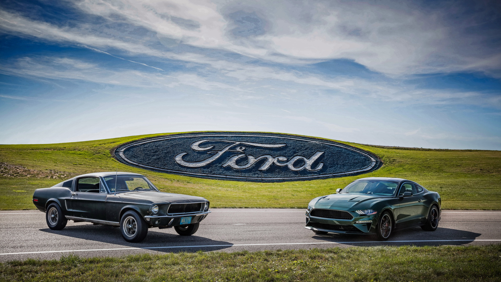 ford-mustang-bullitt-new-old-goodwood-2 New Mustang Bullitt To Roar Up Goodwood Hill Along With Original